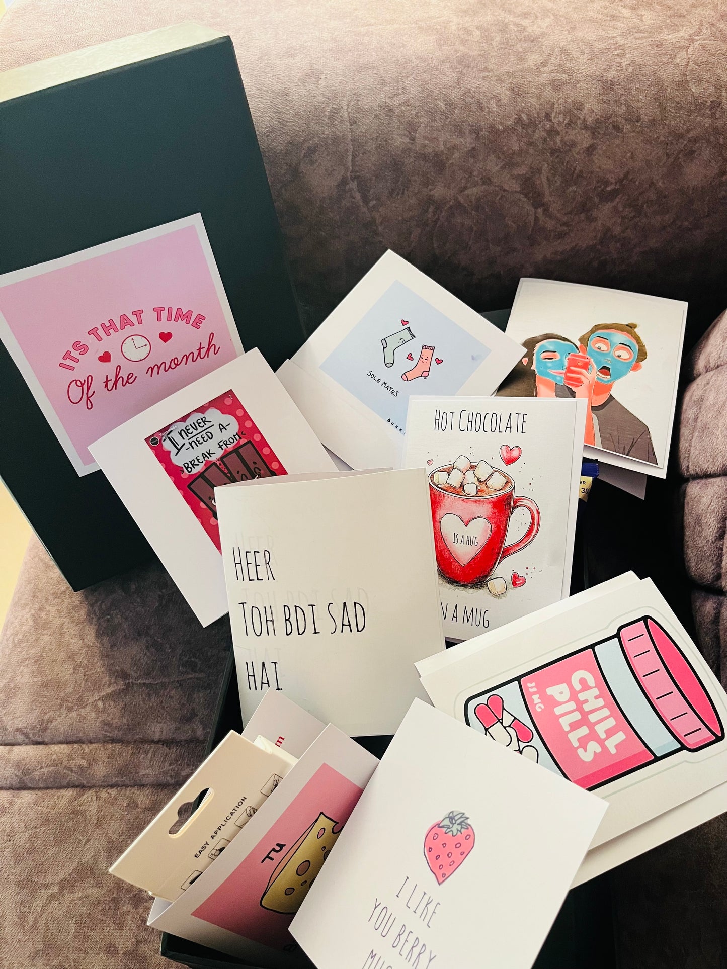Caring hamper for girls