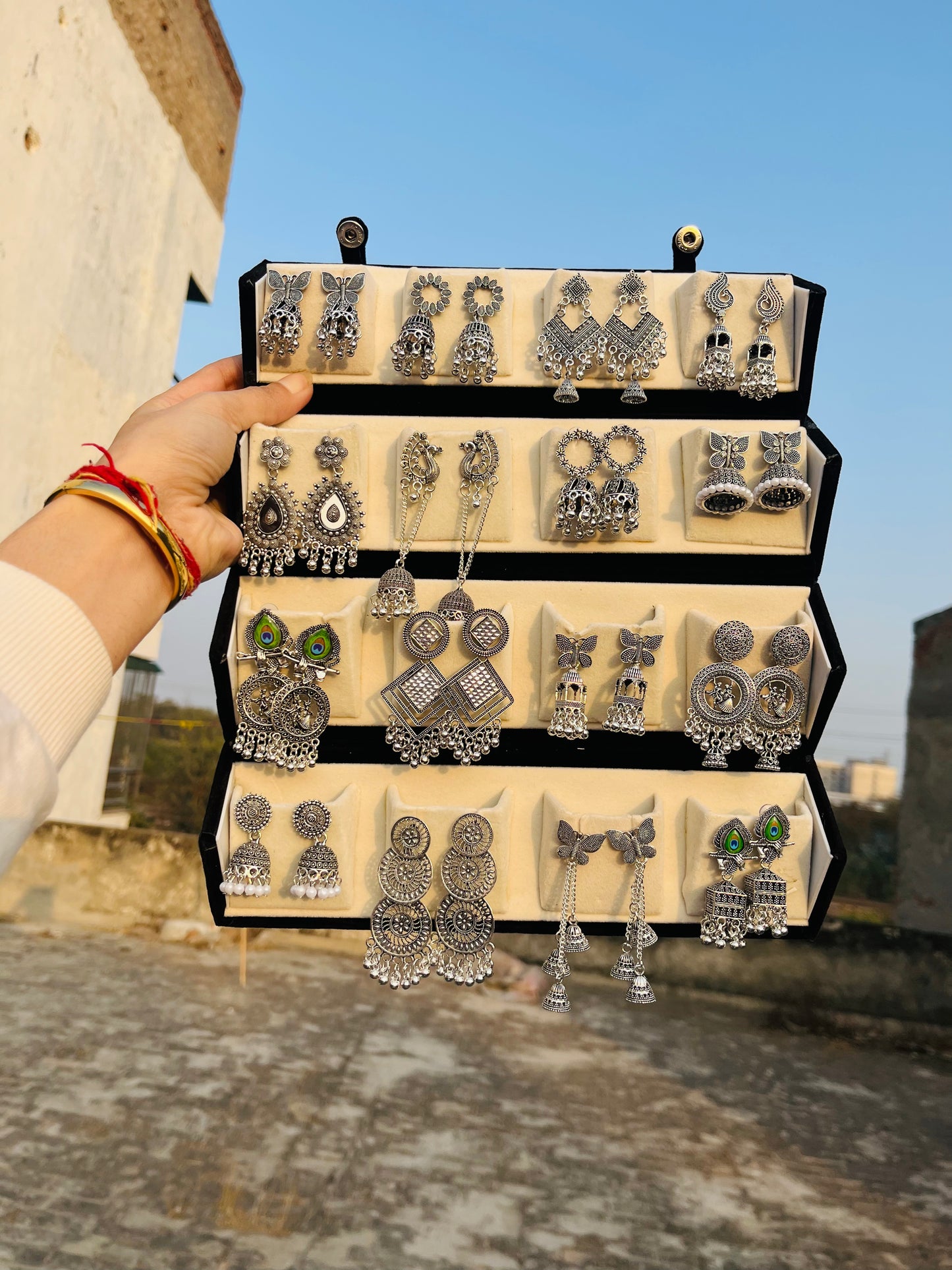 Set of 16 Jhumka box