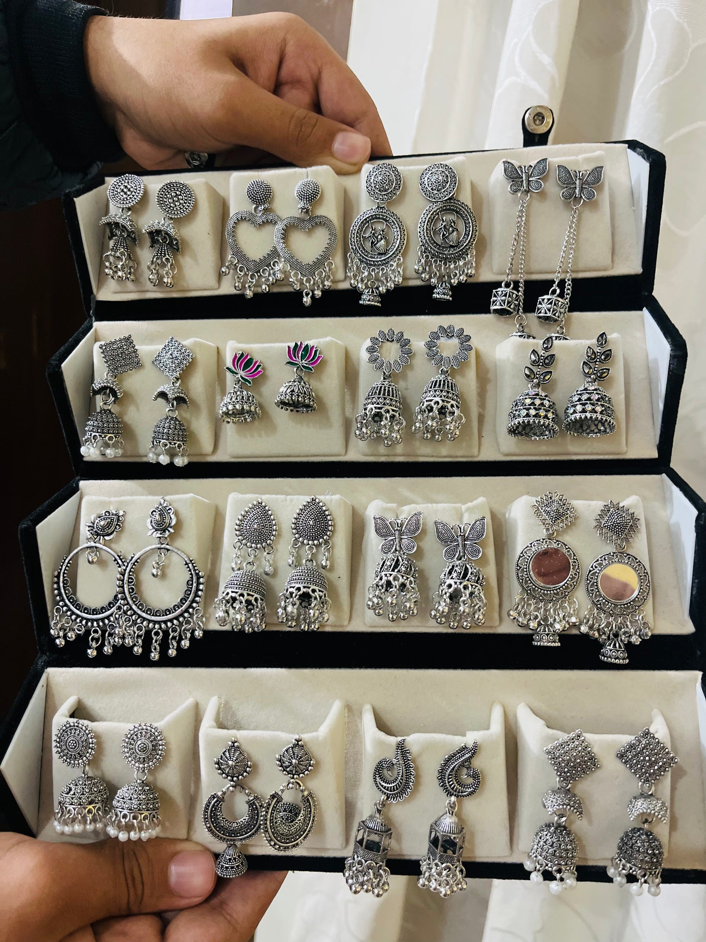 Set of 16 Jhumka box