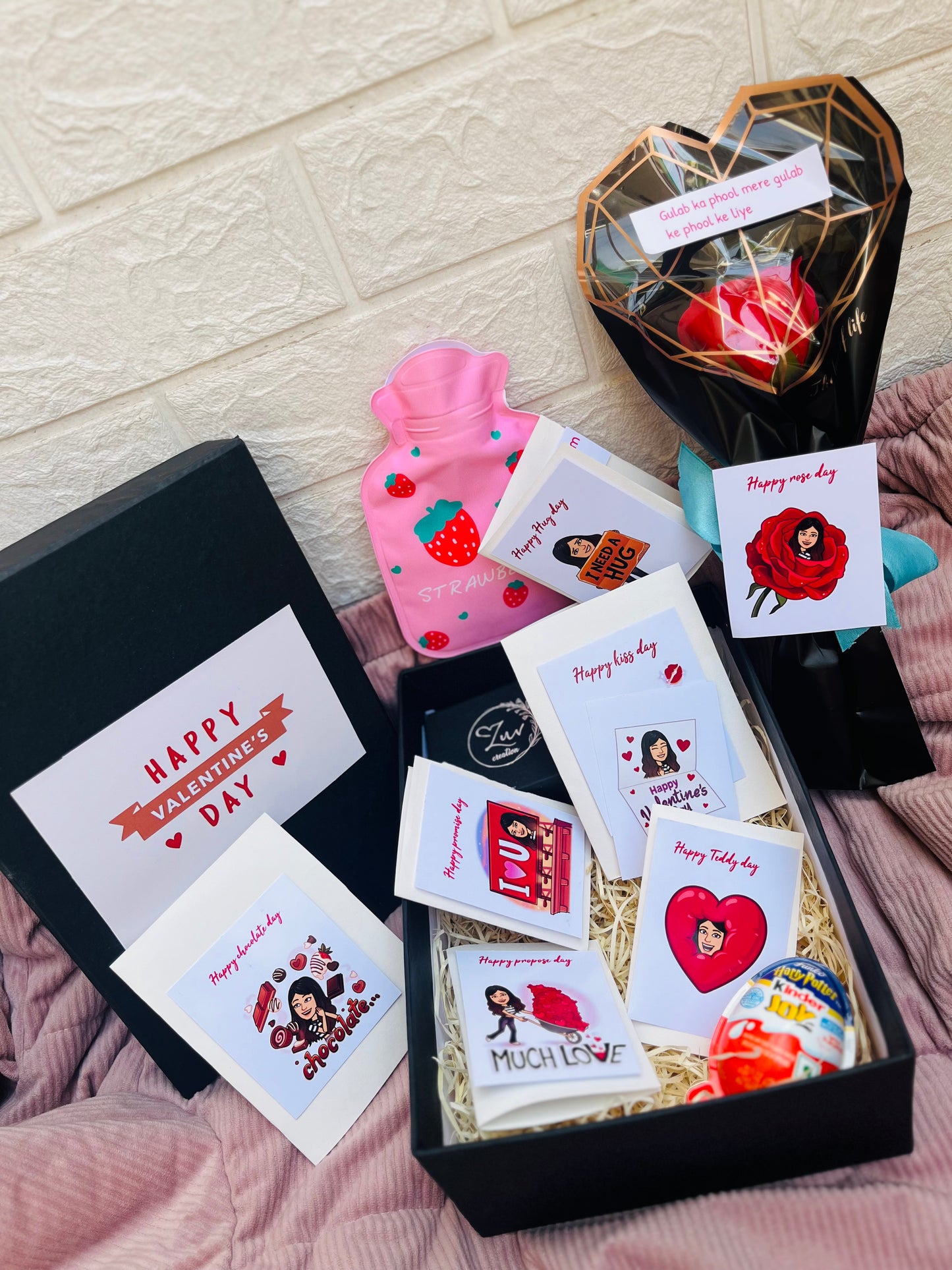 Valentine hamper for her