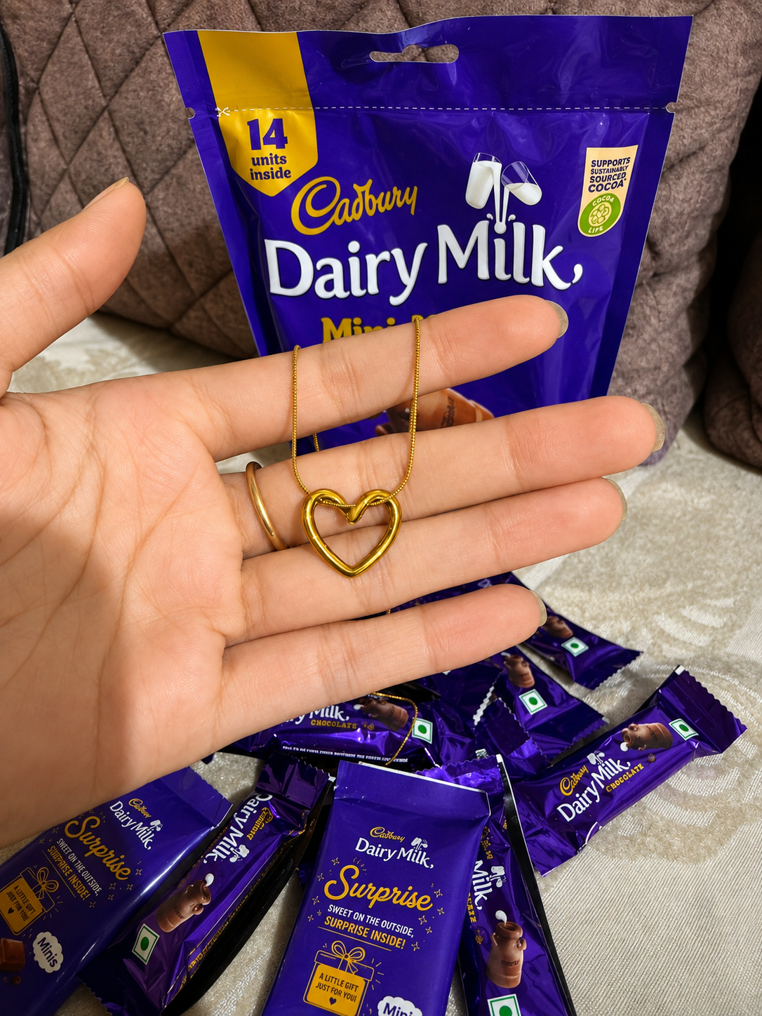 Dairy milk mini surprise