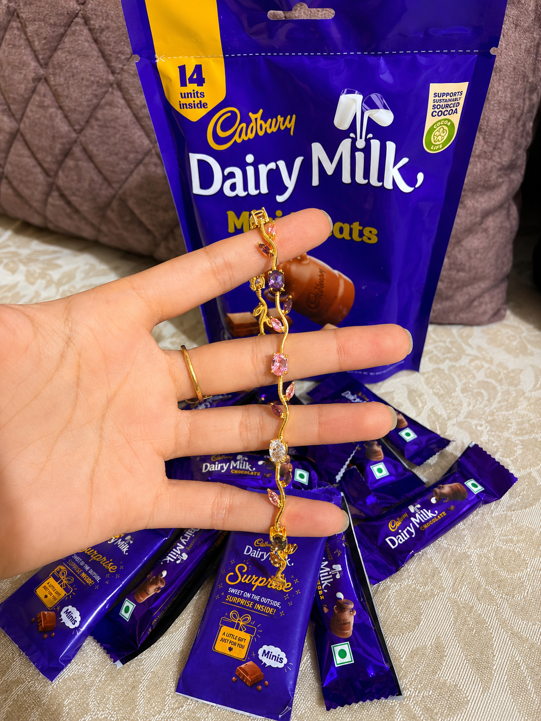 Dairy milk mini surprise