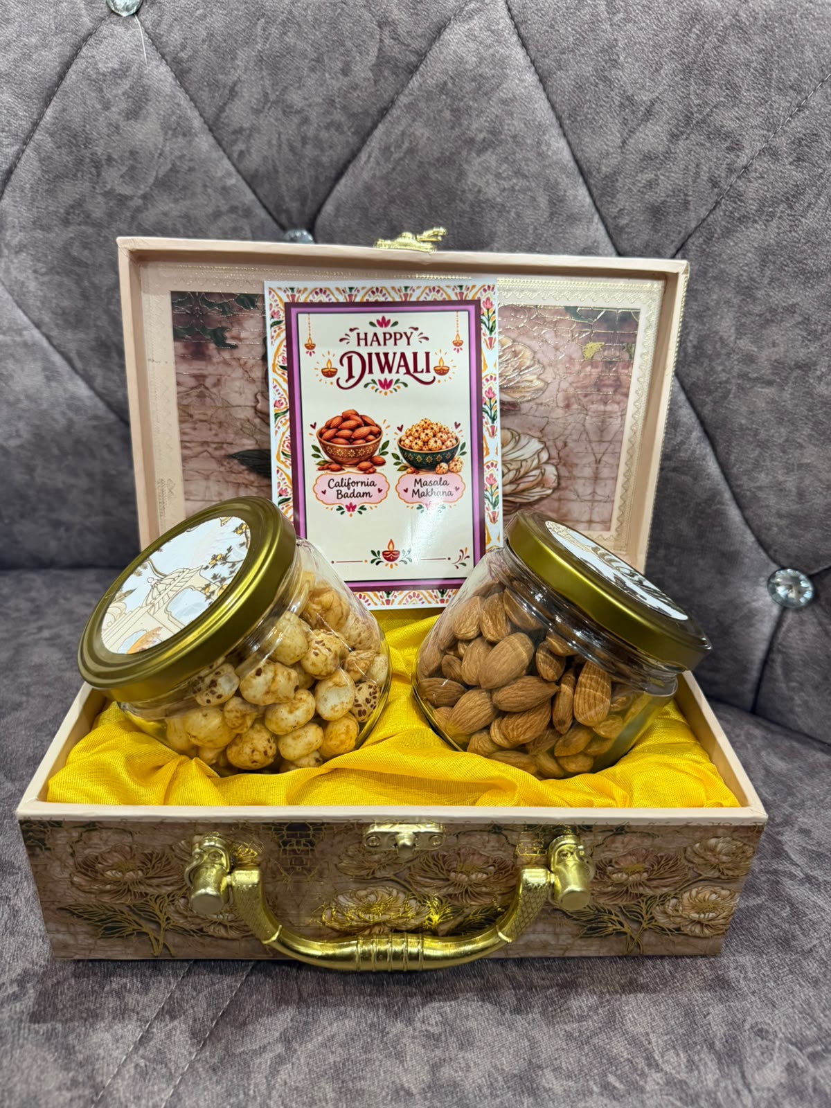 Diwali dryfruit box mini