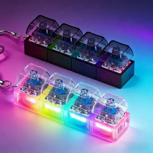 Stress relief keychain