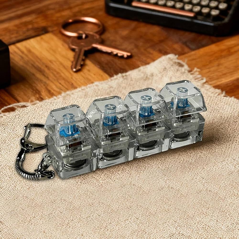 Stress relief keychain