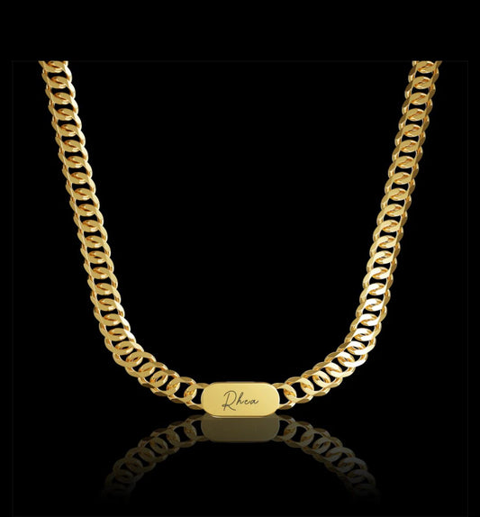 PERSONALISED CUBAN CHAIN