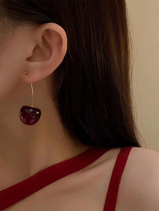 Cherry earings