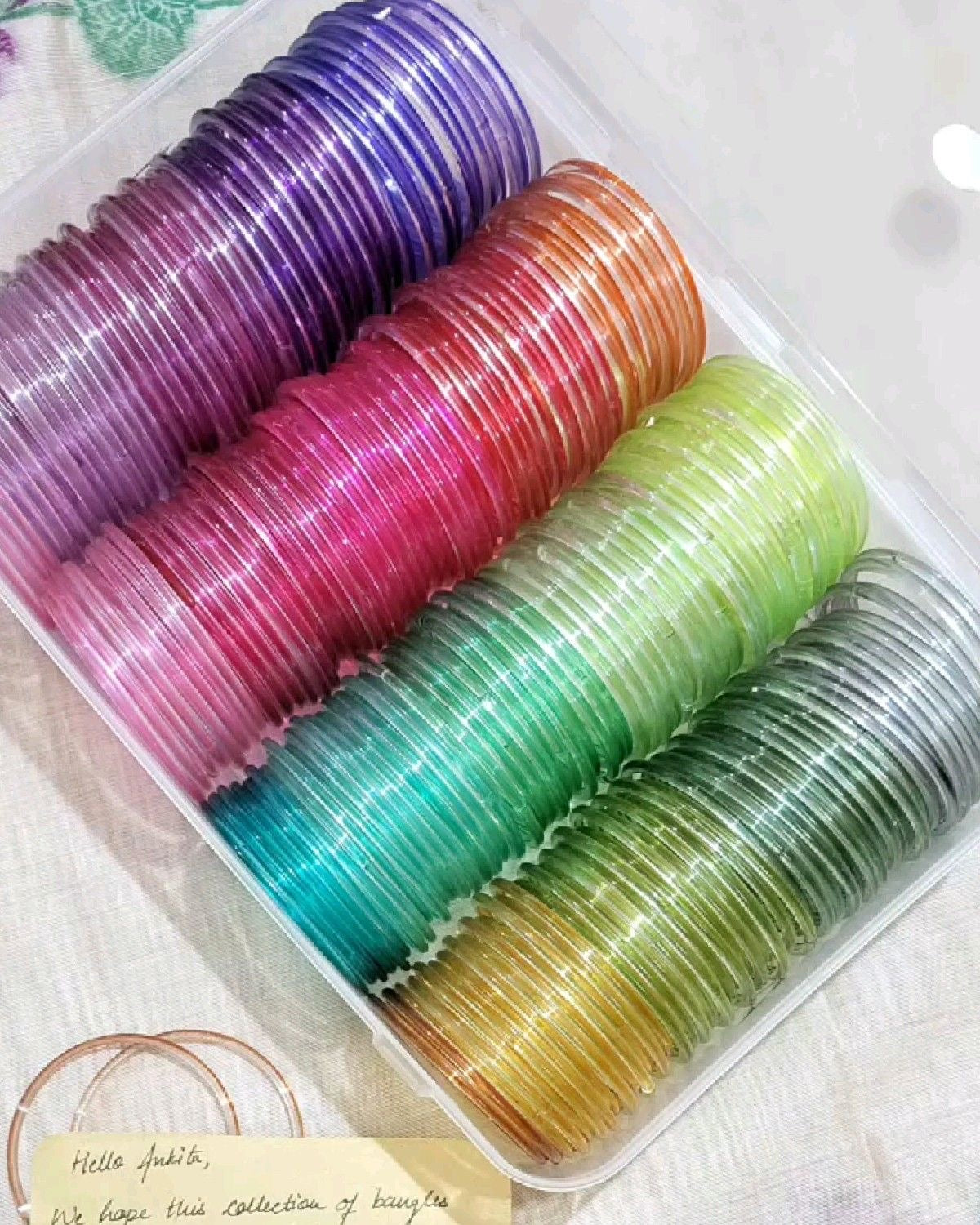 Jelly bangles